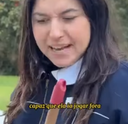 L0612004 Ele pegou bicicleta, sua colega viu contou pra part2