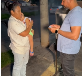 L1509005 Dono de espetinho dá exemplo de amor ao próximo co part2