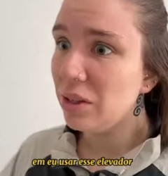L0212003 Ela queria obrigar moça usar elevador de ser part2