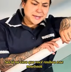 L2412003 colega invejosa foi falar para chefe olha parte 2