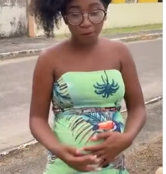L0520004 Menina salvou vida dessa mulher GRÁVIDA por essa parte 2