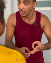 L1505006 Ela tenta sair dessa situação sem que seu marido perceba #reels #drama dramareels parte 2