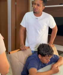 L2209007 Patrão flagra filho de empregado chorando de fome parte 2