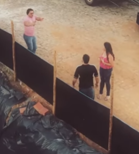 L2220001 Dois Pintores flαgяαм тrαiçãσ em obra em plena luz parte 2