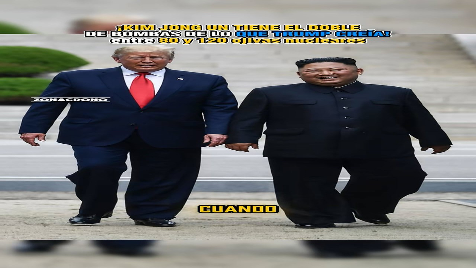 D1709068_¡KIM JONG UN TIENE EL DOBLE DE BOMBAS DE LO QUE TRUMP CREÍA! _ entre 80 y 120 ojivas nucleares #Core_part2